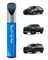 RSACET Northsky Blue Metallic touch-up pen cap showing precise color control for subtle repairs