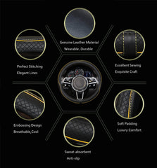 Fits 14.5–15 inch wheels with a snug, secure fit
