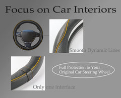 Soft touch microfiber outer with rubber inner for comfortable use