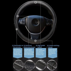 Rsept steering wheel cover anti-slip grip boosts control and safety on the road