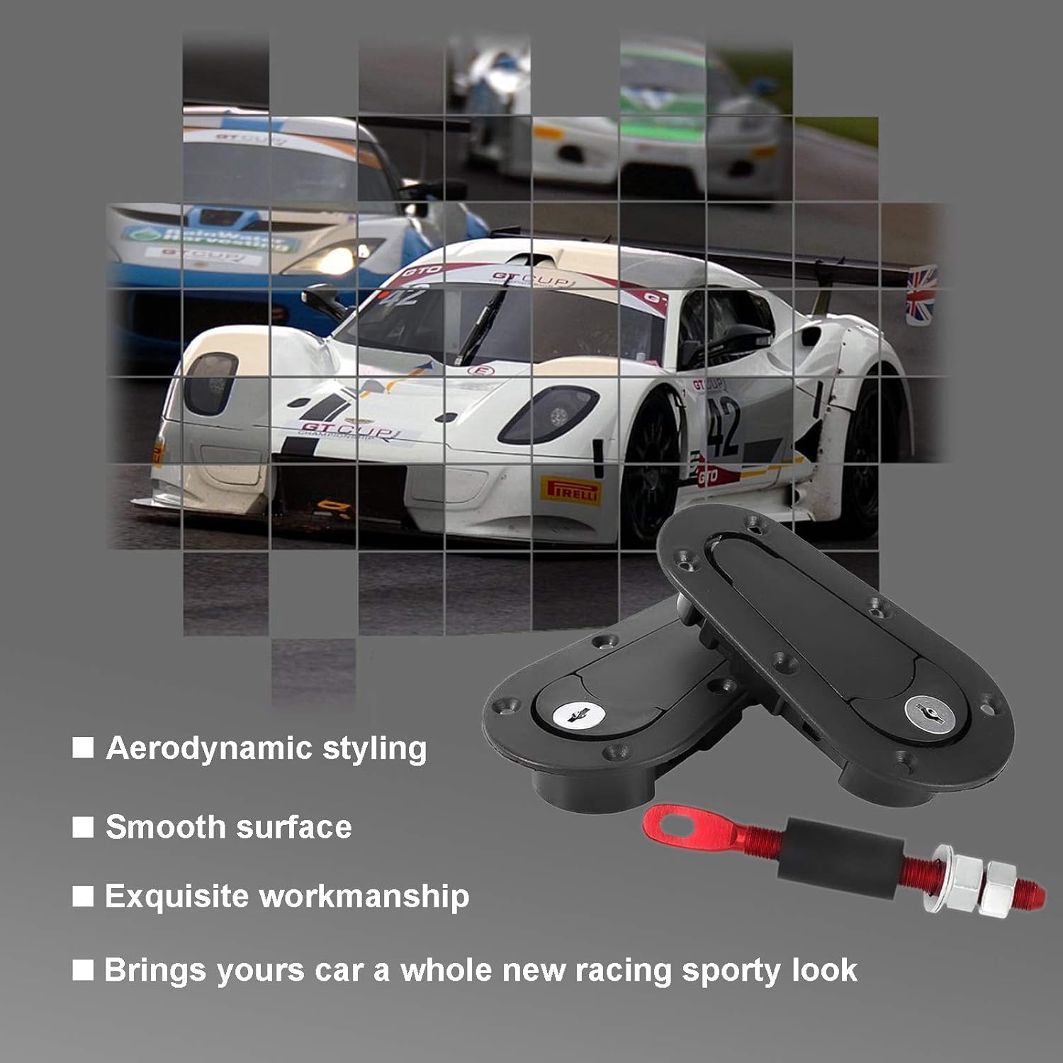 RSYEKU hood pin kit bolts for quick installation
