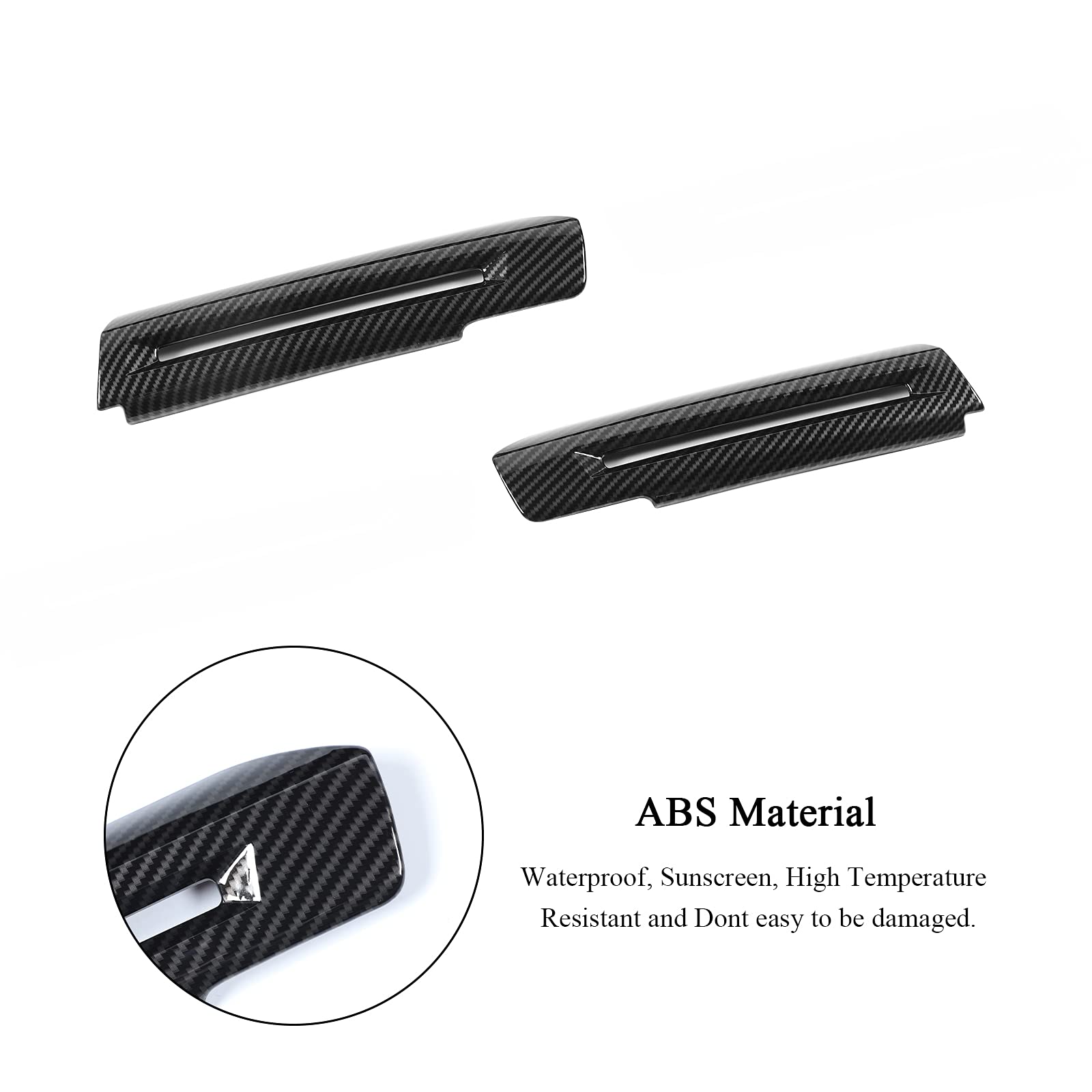 RT-TCZ ABS plastic trim offers durable, fade-free accents in the Mustang cabin.