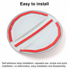 Front detail of RT-TCZ carbon fiber fuel filler door showing seamless fit.