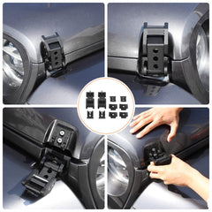 RT-TCZ hood latch aluminum for Jeep Wrangler JL with reinforced mount
