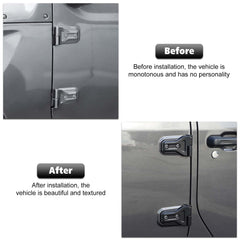 RT-TCZ Jeep hinge cover rear view concealing hinges.