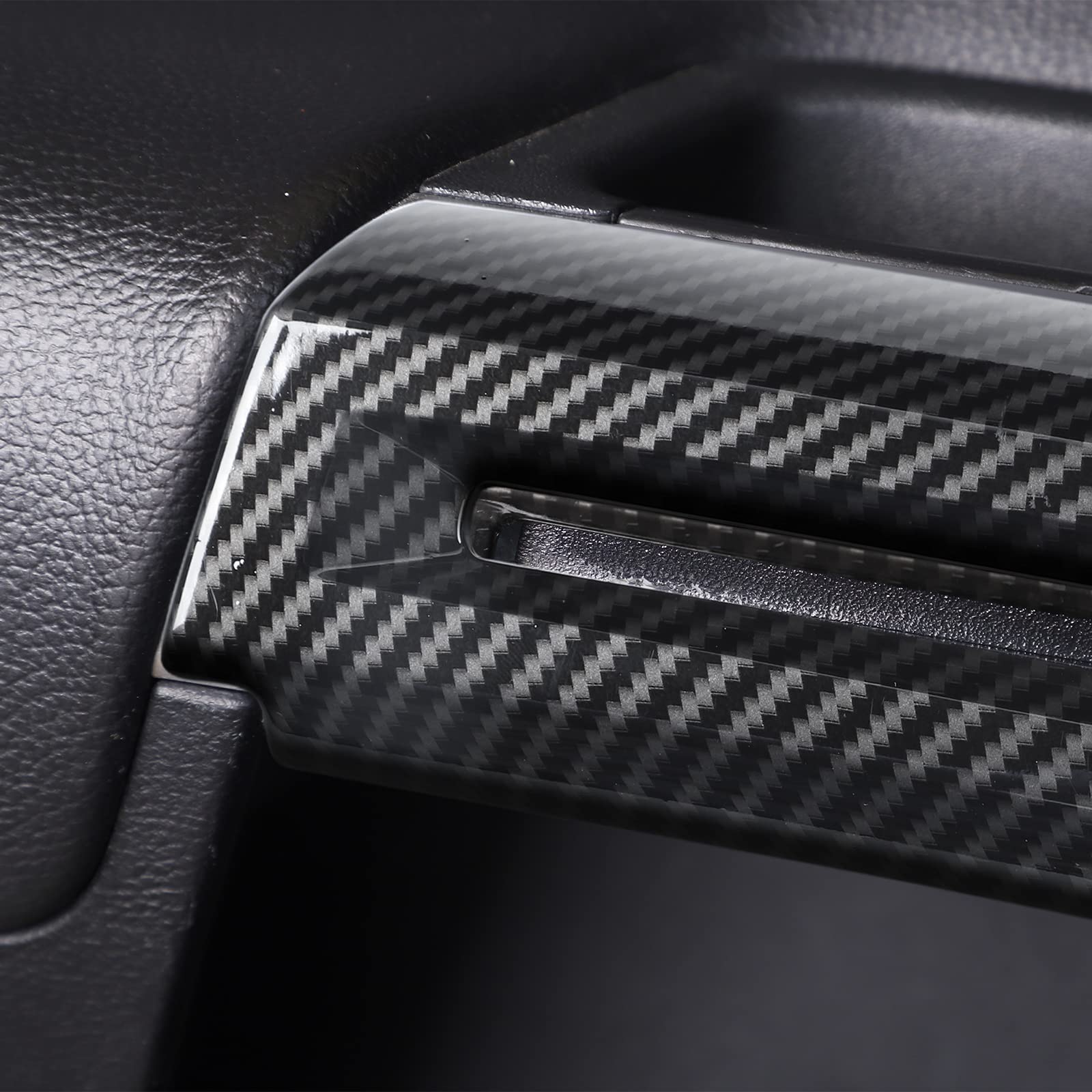 RT-TCZ door handle trim elevates the cockpit appearance without modifying factory components.
