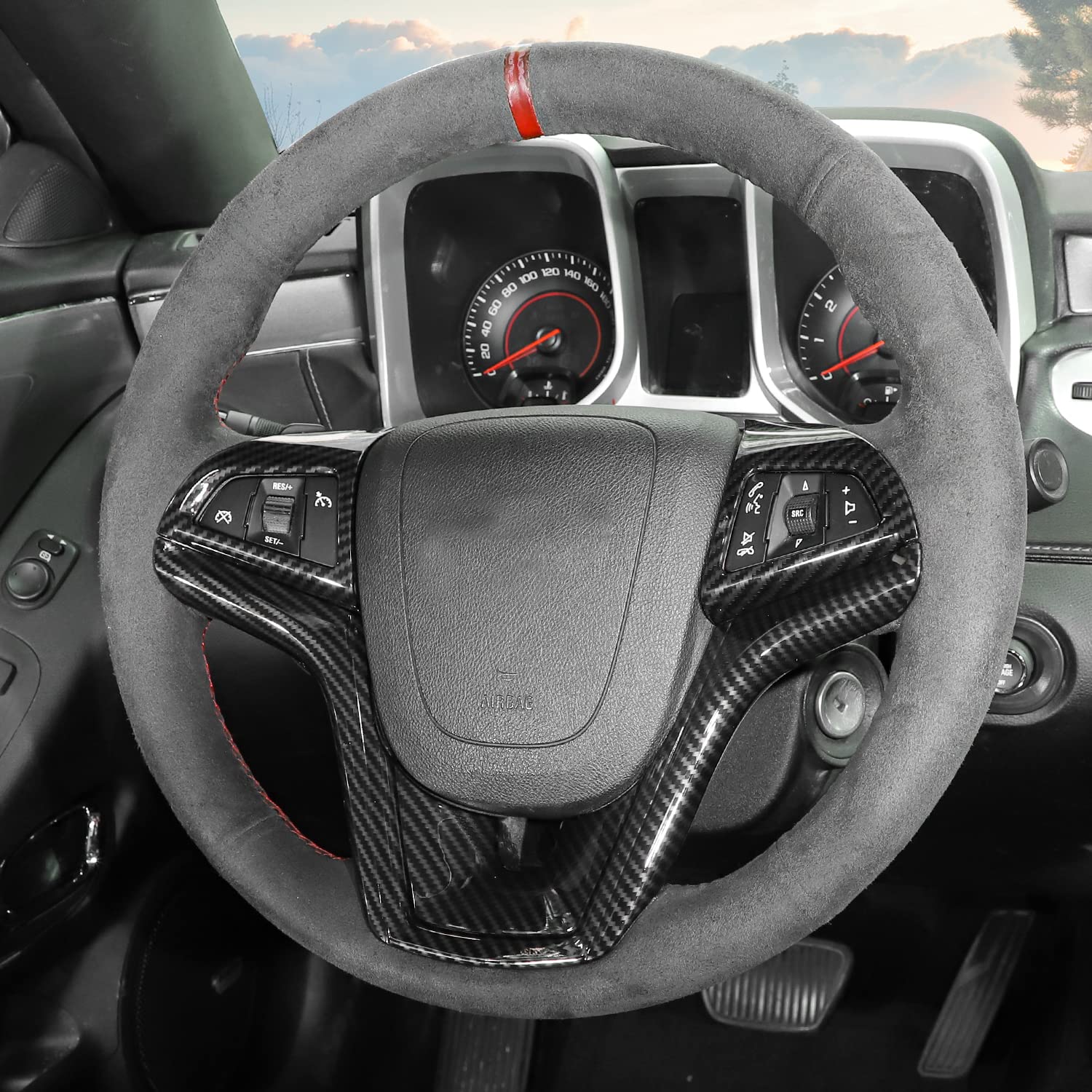 RT-TCZ carbon fiber trim packaging and instructions for Camaro