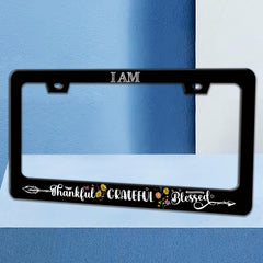RTINRAN stainless steel license plate frame endures weather and daily use.