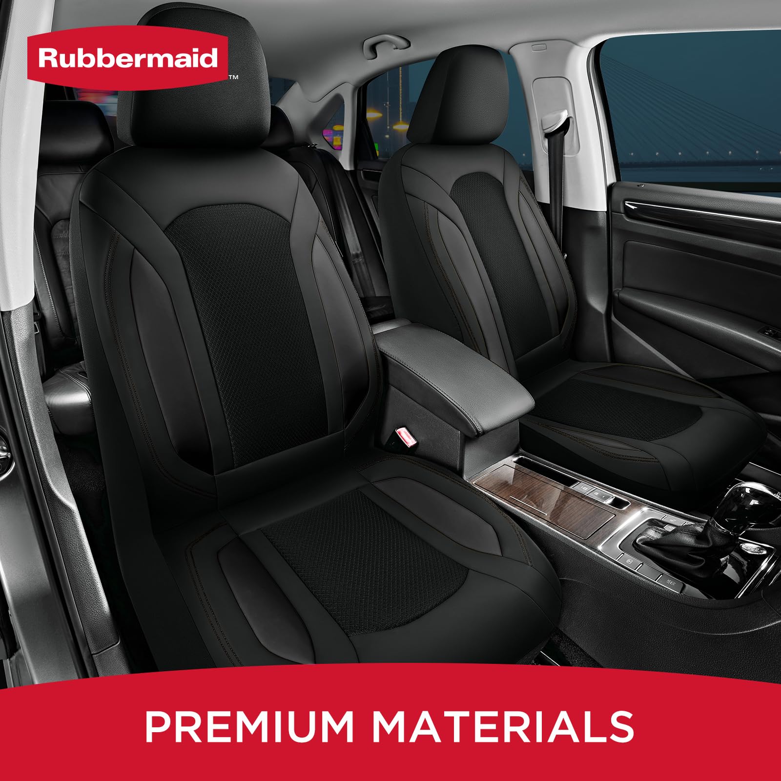 Rubbermaid Seat Protector rear with ventilation supports long trips with steady comfort.