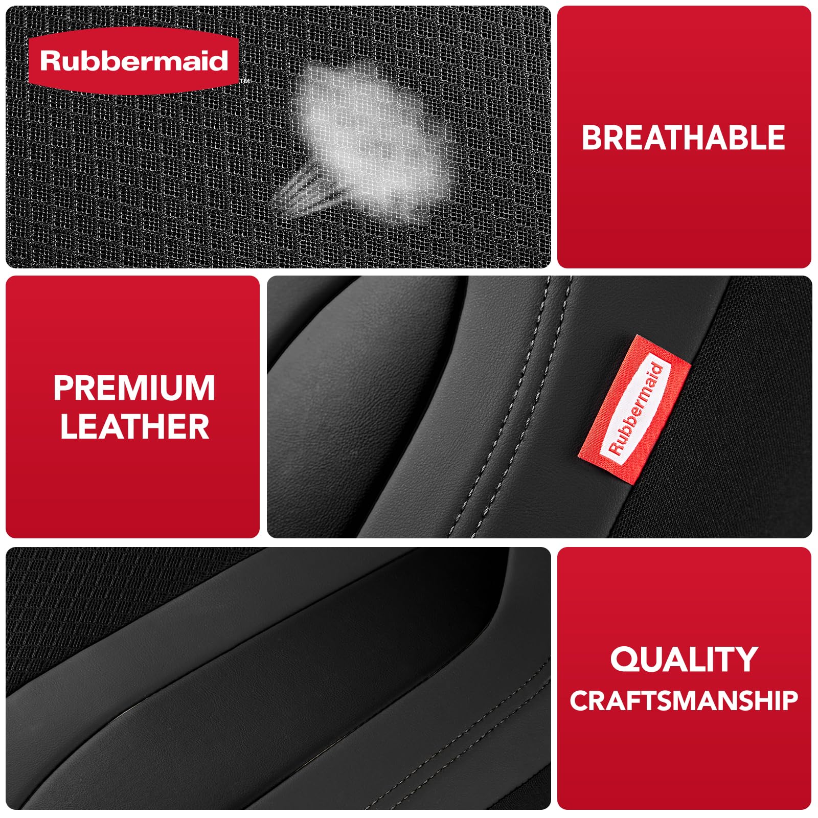Rubbermaid Sturdy Stitching and Fabric shield seats against scratches and daily wear.