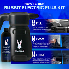 Rubbit car air freshener adds a fresh cabin scent.