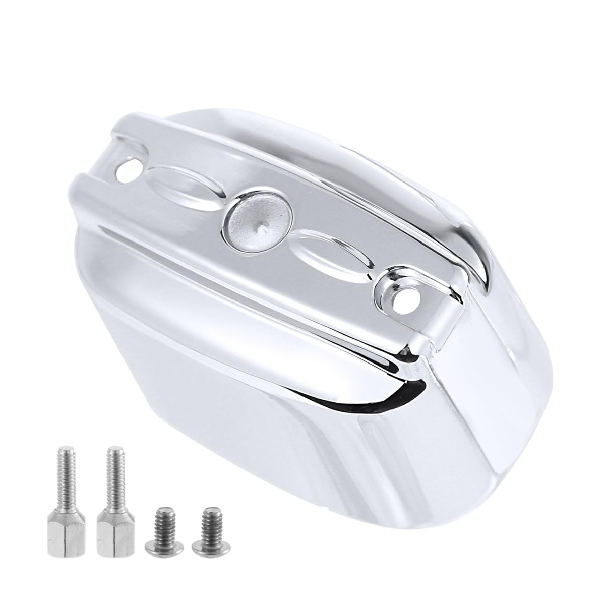 Harley Electra Glide fitment with Rudyness chrome cover adds cohesive look