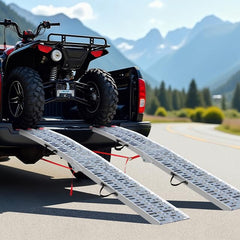 Ruedamann ribbed anti-slip surface provides traction in wet conditions.