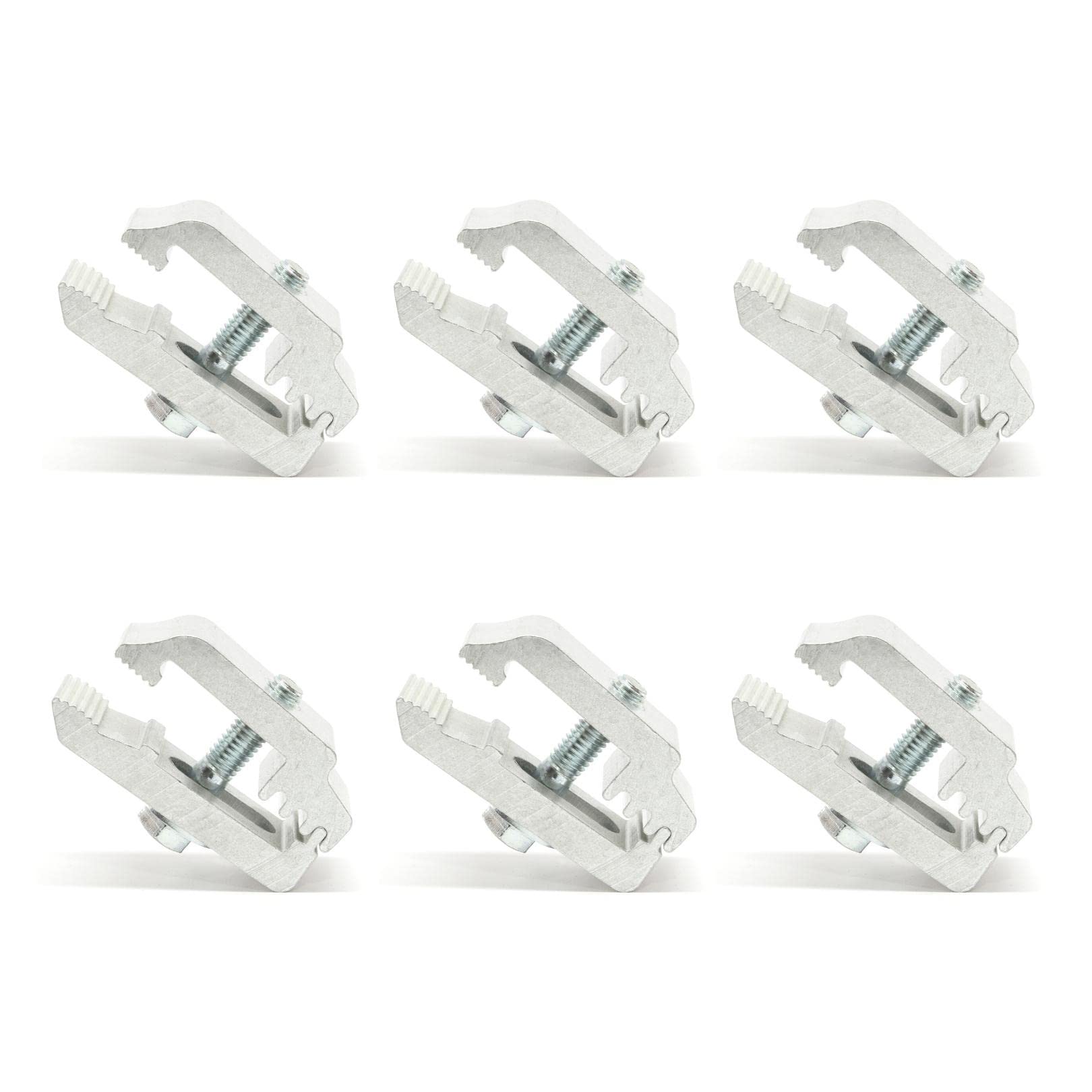 RuggedXL Low Pro universal-fit clamps compatible with common truck brands
