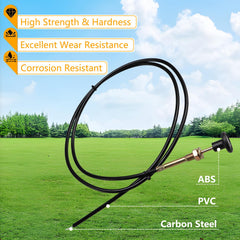 RUHUALIFE choke cable for Bad Boy CZT Elite delivering precise throttle response during mowing