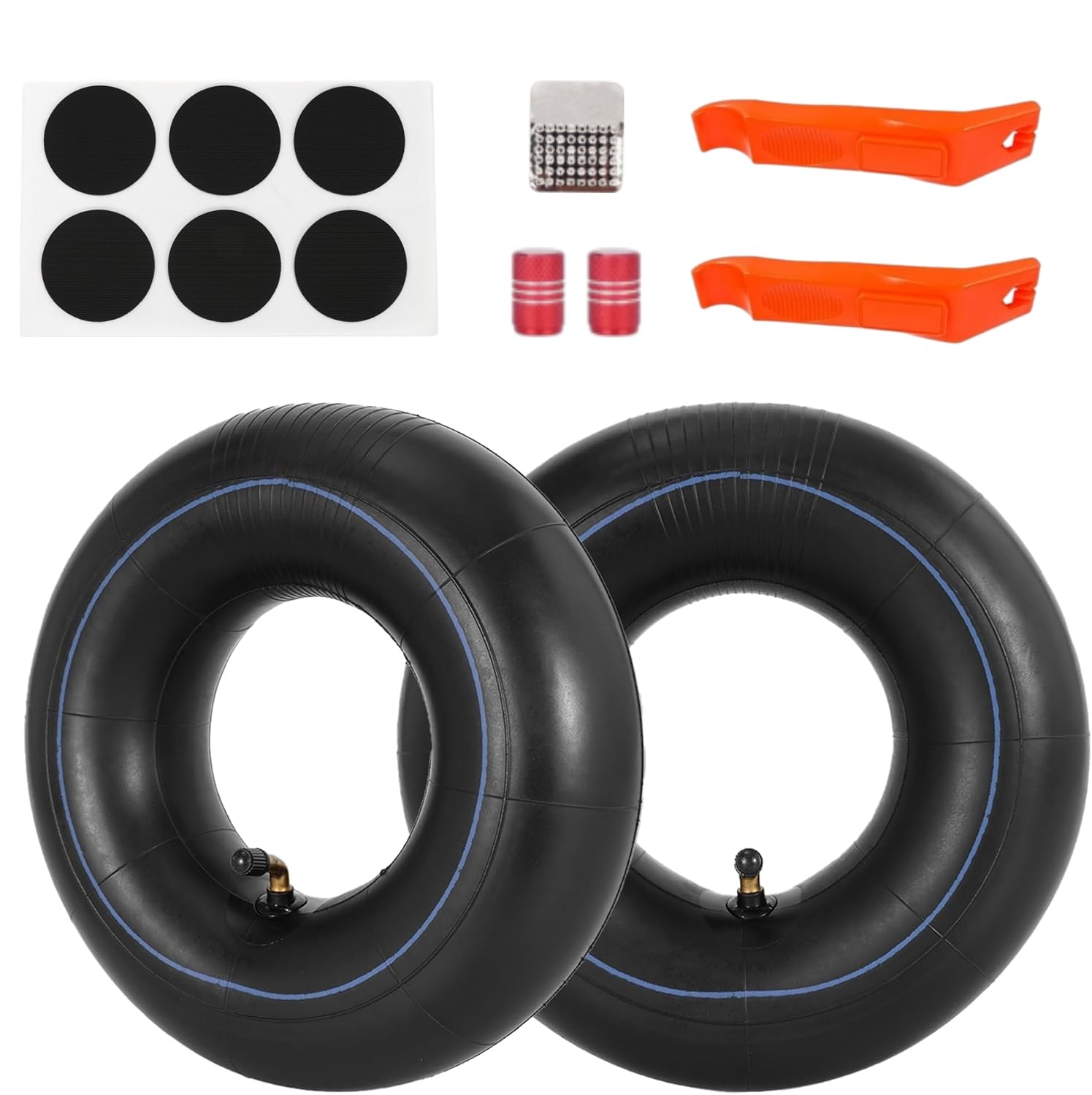 RUHUO 11x4-4 inner tube with TR87 bent stem for four-inch rims, reliable air.