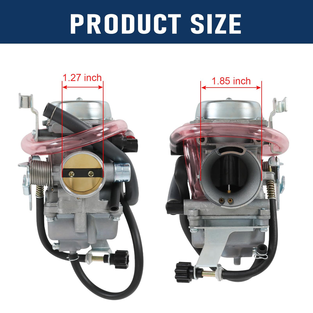 RUIANOMG fuel filter for Kawasaki Bayou 300 filters contaminants for smoother idle.