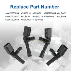 RUIANOMG rear right ABS sensor supports stable data for ABS