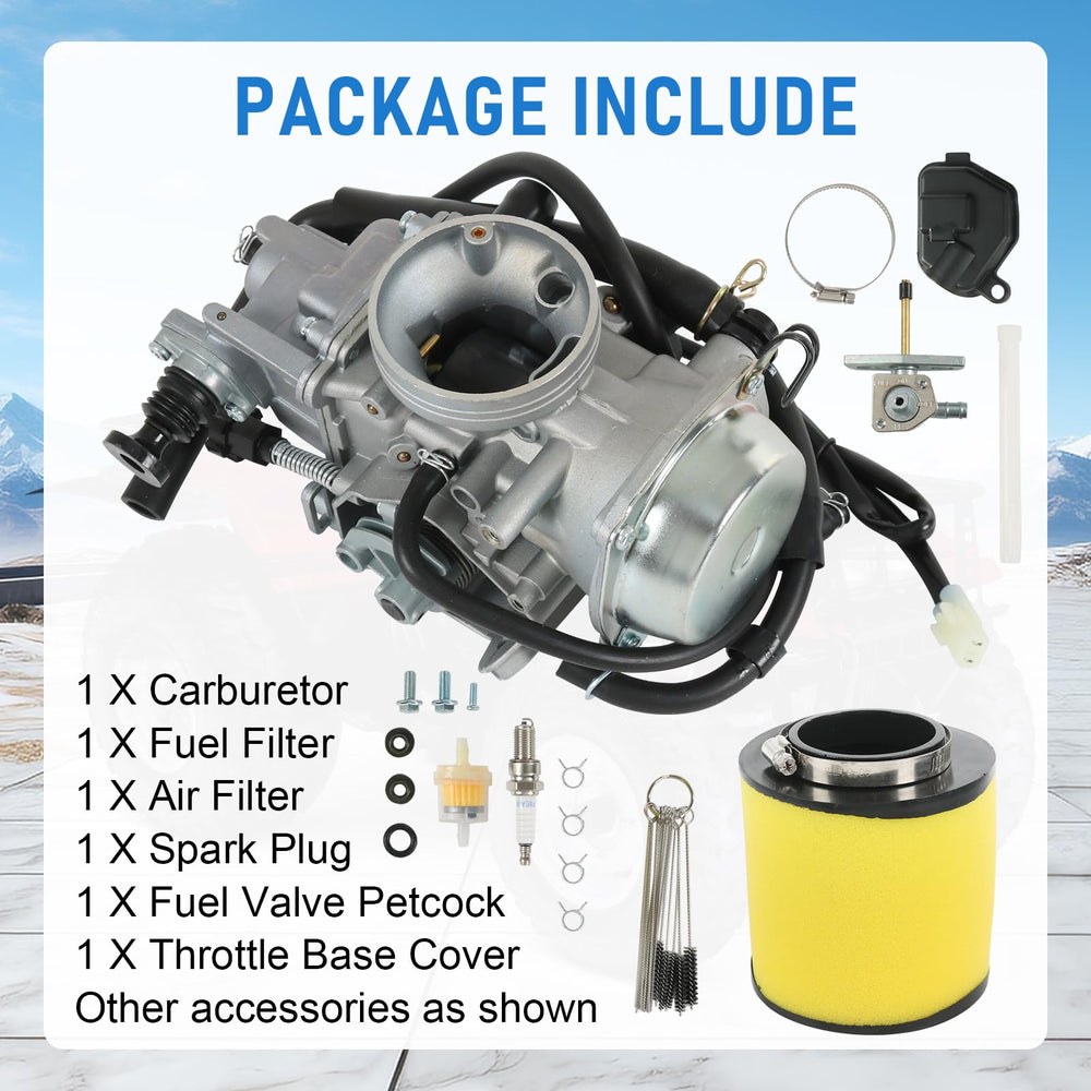 RUIANOMG air filter included for clean airflow on Foreman 500