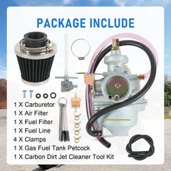 RUIANOMG fuel line included for direct, secure fuel flow.