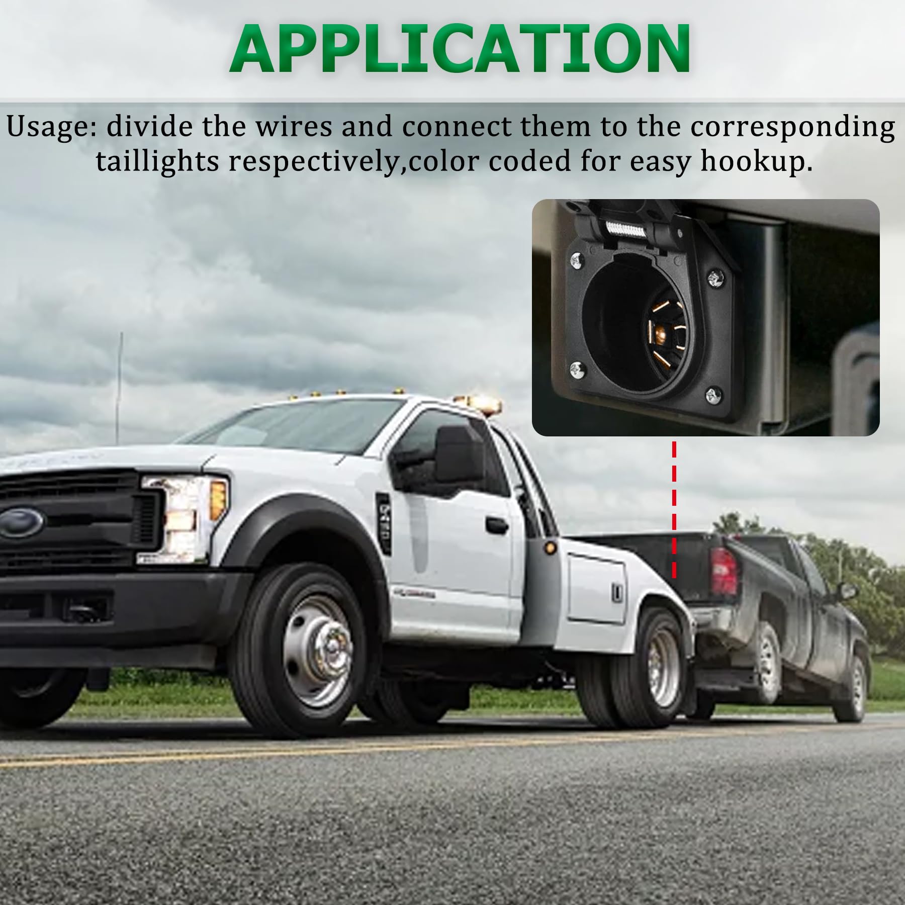 Ruibapa black plastic connector housing with durable finish
