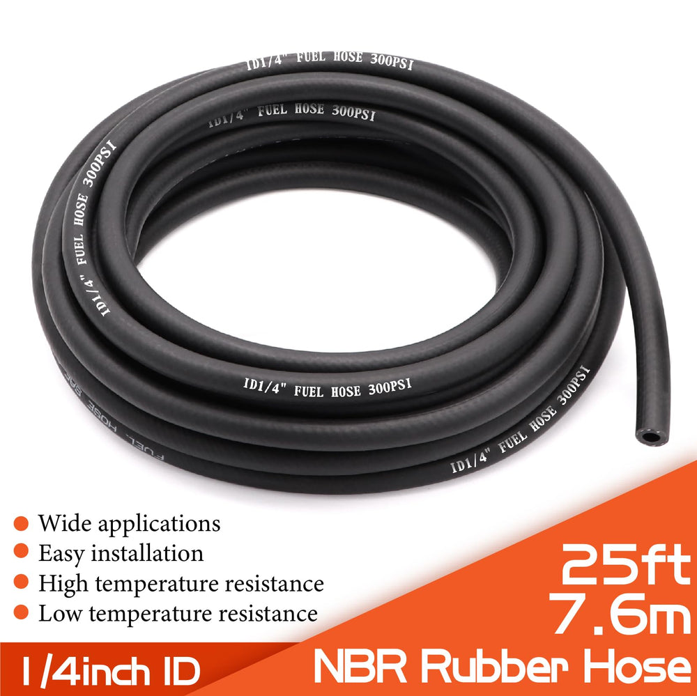 Ruikarhop 25-foot hose suitable for small engine fuel runs.