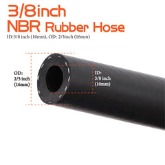 Ruikarhop 25 ft length laid out for visualization of reach and flexibility