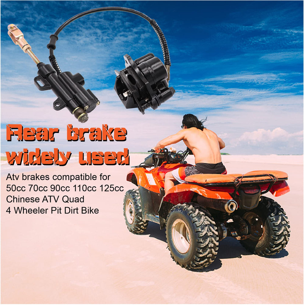 Mounts on 110cc to 125cc ATVs for versatile compatibility.