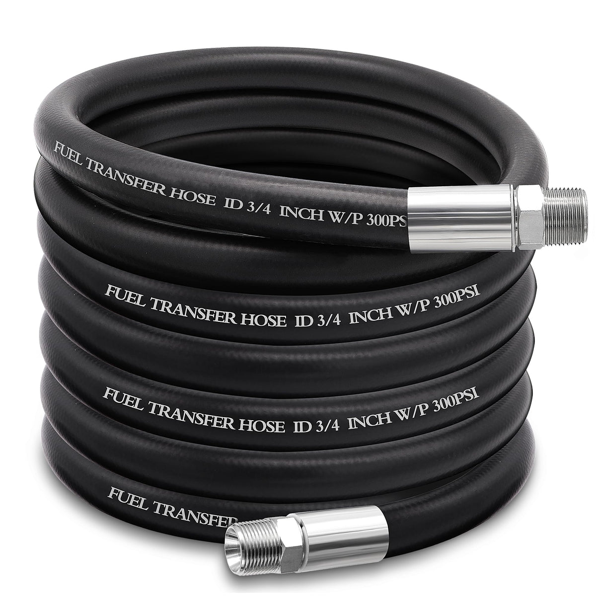 Ruikarhop 20ft fuel transfer hose ready for dependable fueling tasks