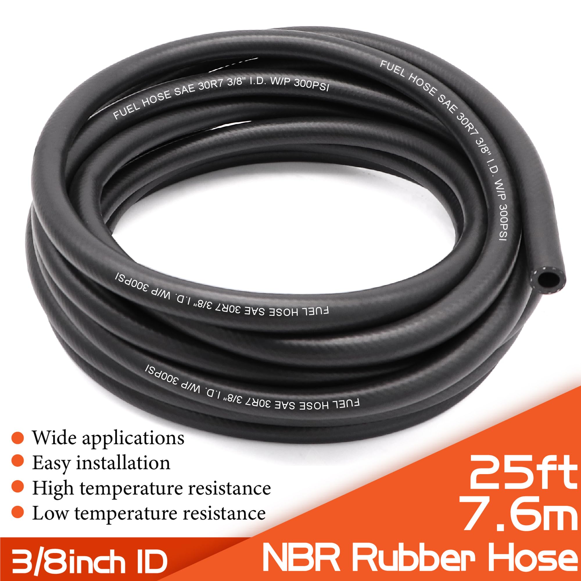 Ruikarhop NBR rubber material closeup, durable and chemical-resistant