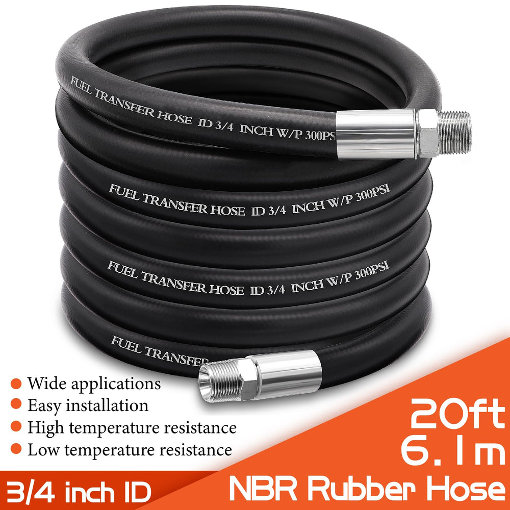 Ruikarhop PVC and nitrile outer layer resists wear in outdoor fueling