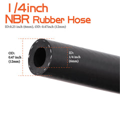 Ruikarhop SAE 30R7 compatible hose for reliable fittings.
