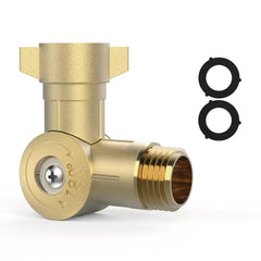 RUILIXIN adjustable swivel connector prevents hose kinking during movement.