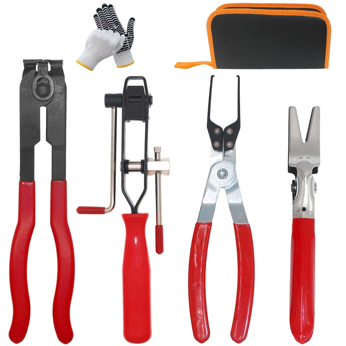 RUITONDA CV boot clamp pliers kit with ergonomic handle for precise clamp installation.