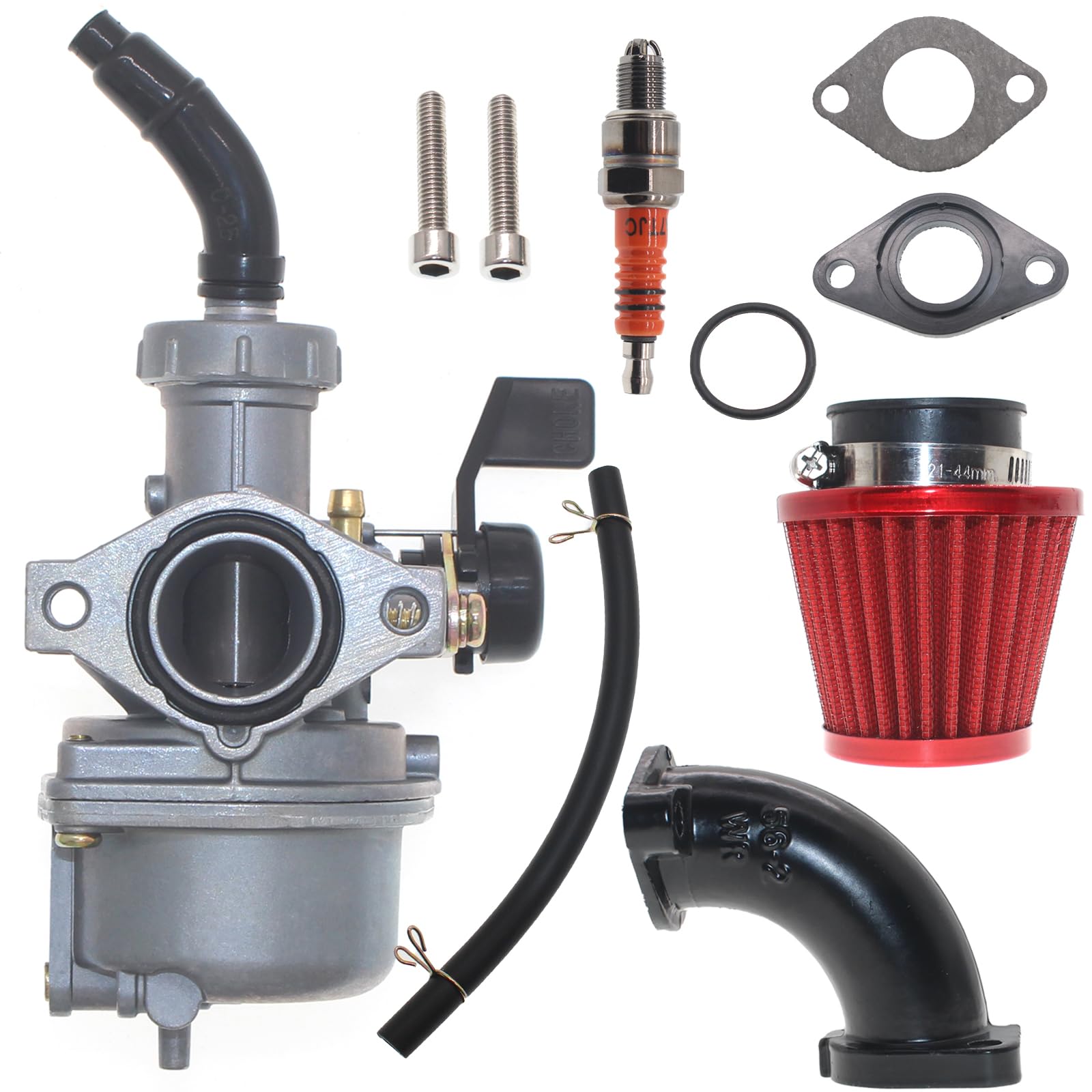 RUITONDA PZ22 carburetor installation on SSR 125cc for smoother throttle response