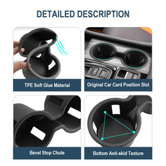 Ruiya 2026 Passport cup holder liner protects surfaces and reduces noise.