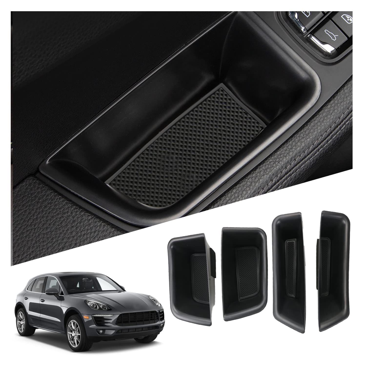 Ruiya Macan door tray organizer keeping the door panel tidy and accessible