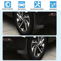 Ruiya Tucson front right mud flap shields wheel well from spray