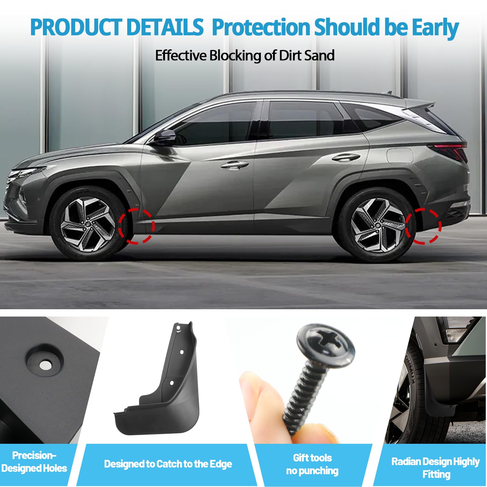 Ruiya Tucson PP TPE durable material resists cold