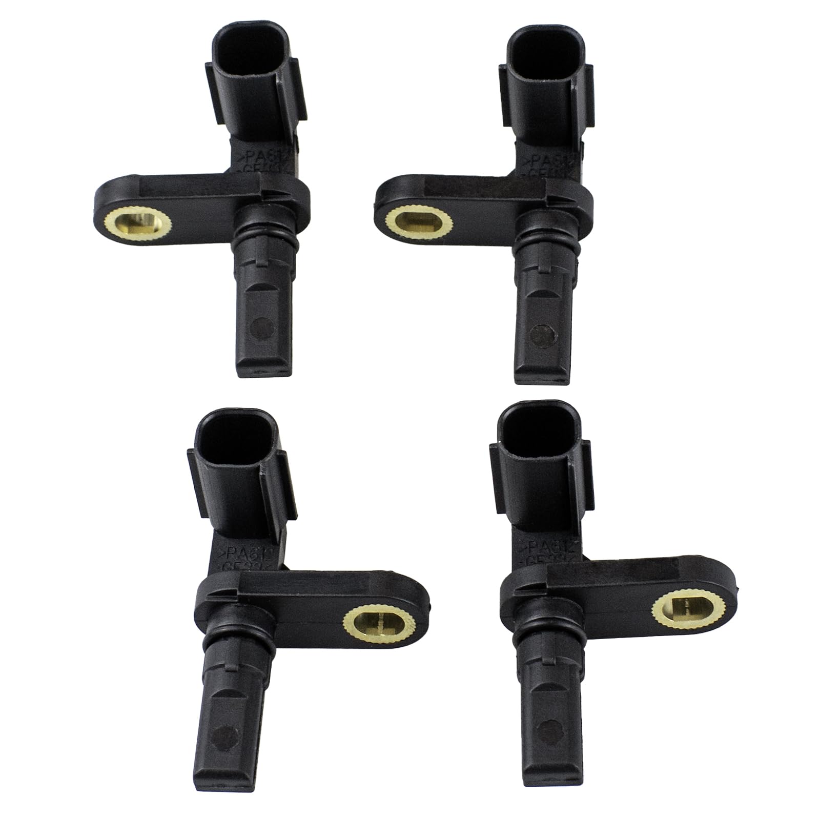 Ruizure ABS wheel sensor front-left with connector for Toyota Tundra.