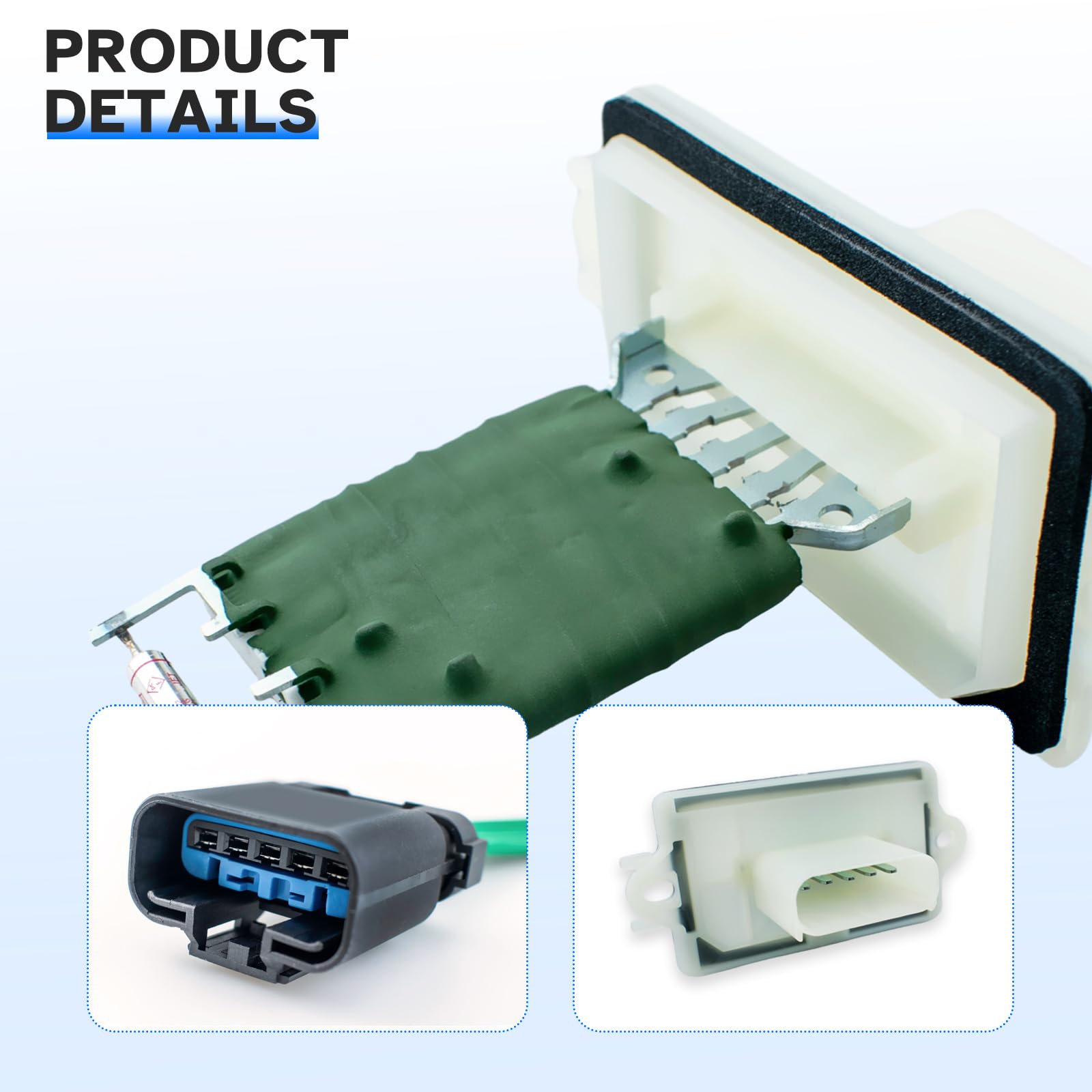 Ruizure AC blower resistor durability materials emphasize heat resistance