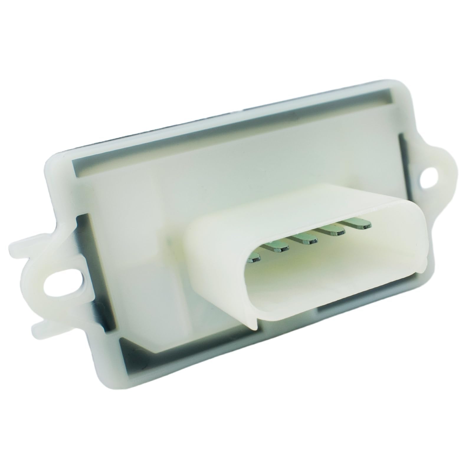 Ruizure AC blower resistor in-vehicle install shows mounting fit