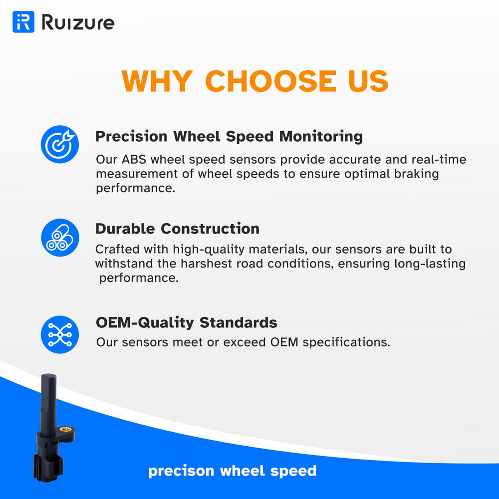 Ruizure ALS257 uses high-quality materials resisting wear on rough roads.