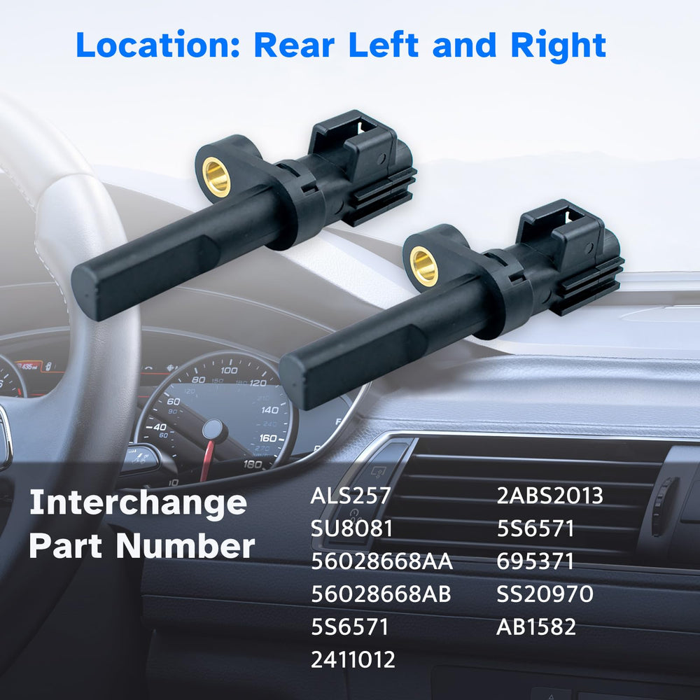 Ruizure ALS257 twin-pack includes two sensors for quick replacement.