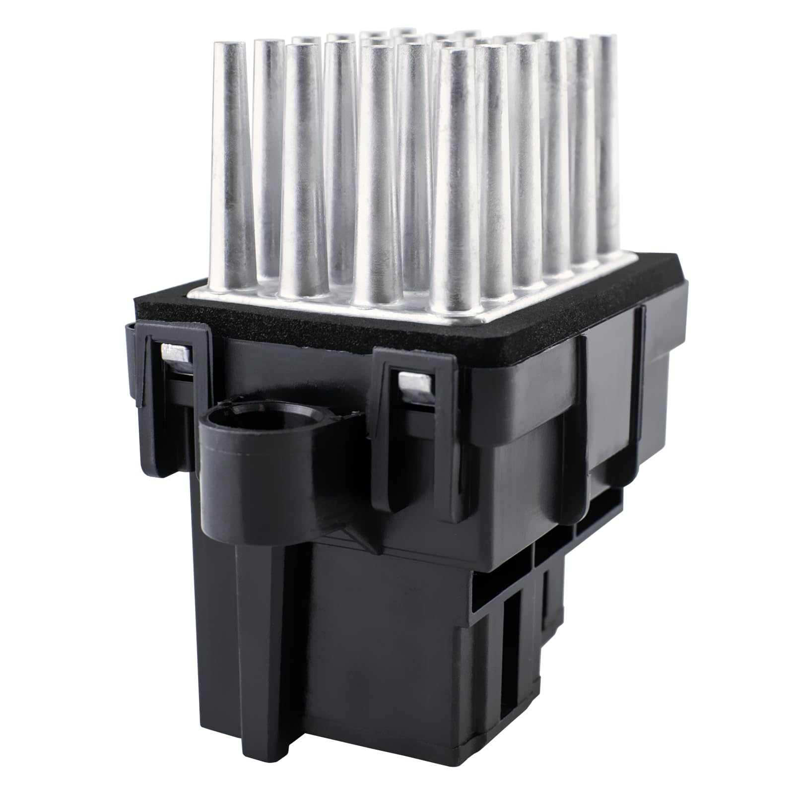 Ruizure blower motor resistor module for Silverado showing compatibility across GM models.