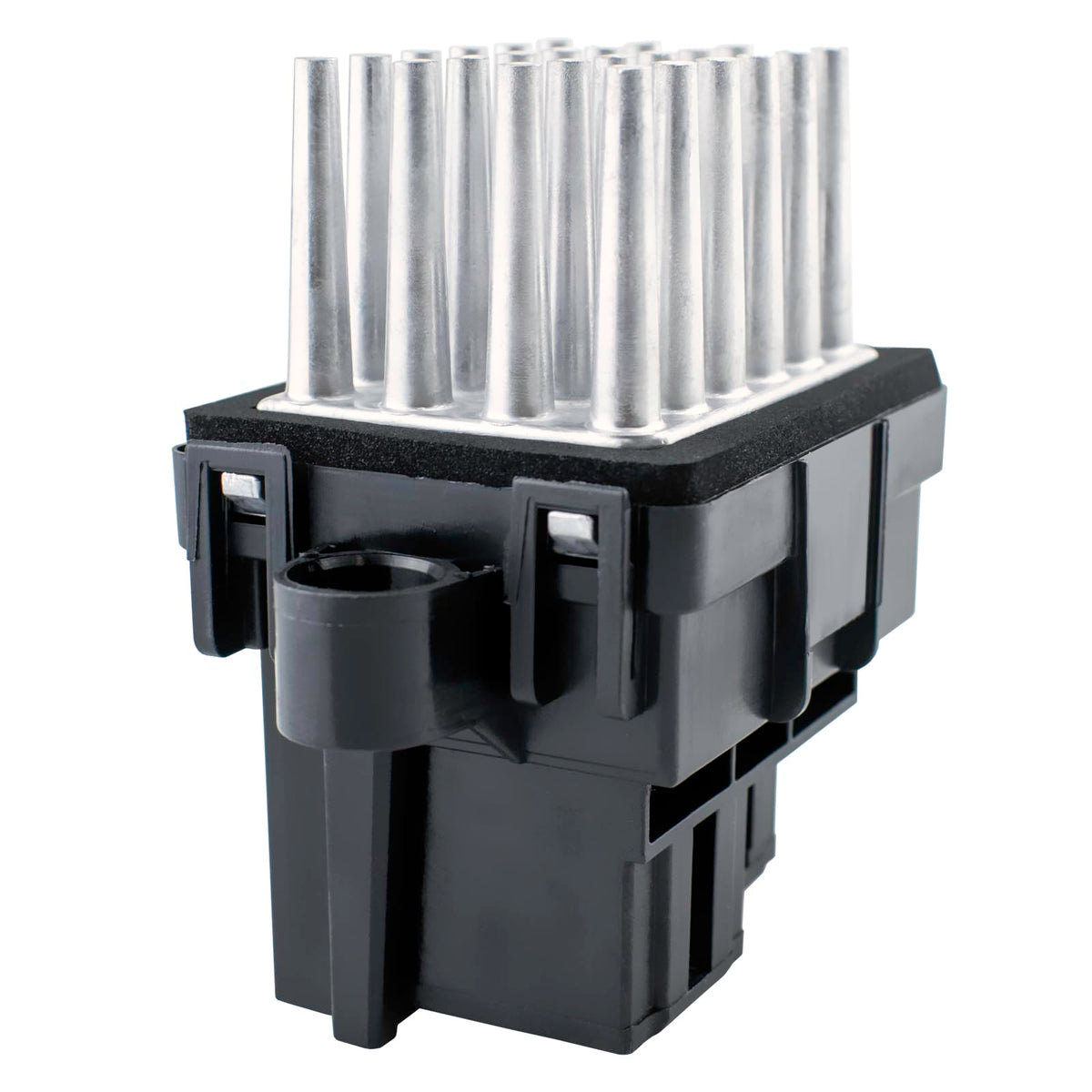Ruizure blower motor resistor module for Silverado showing compatibility across GM models.
