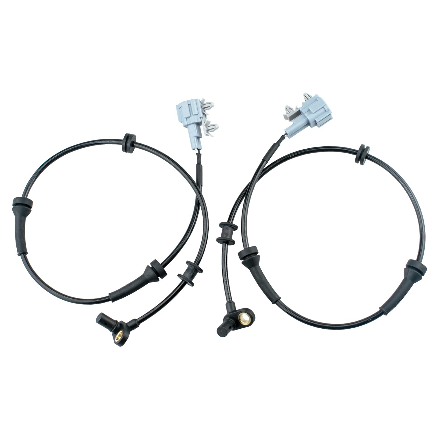 Ruizure front ABS sensor left improves wheel speed sensing for safer braking on Nissan