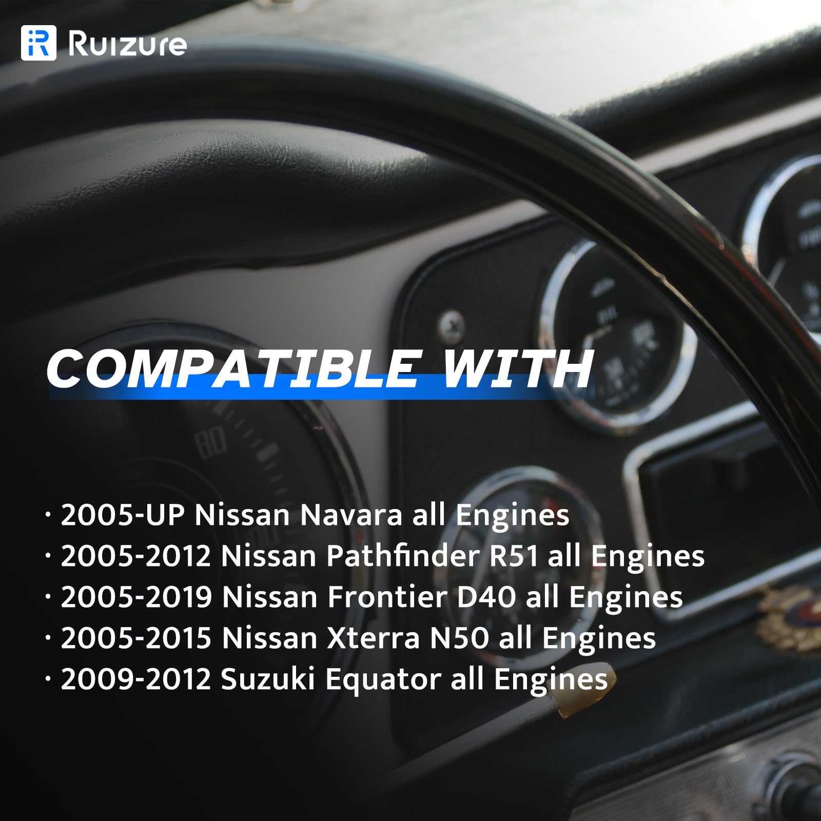 Ruizure front ABS sensor right ensures accurate speed data for ABS stability