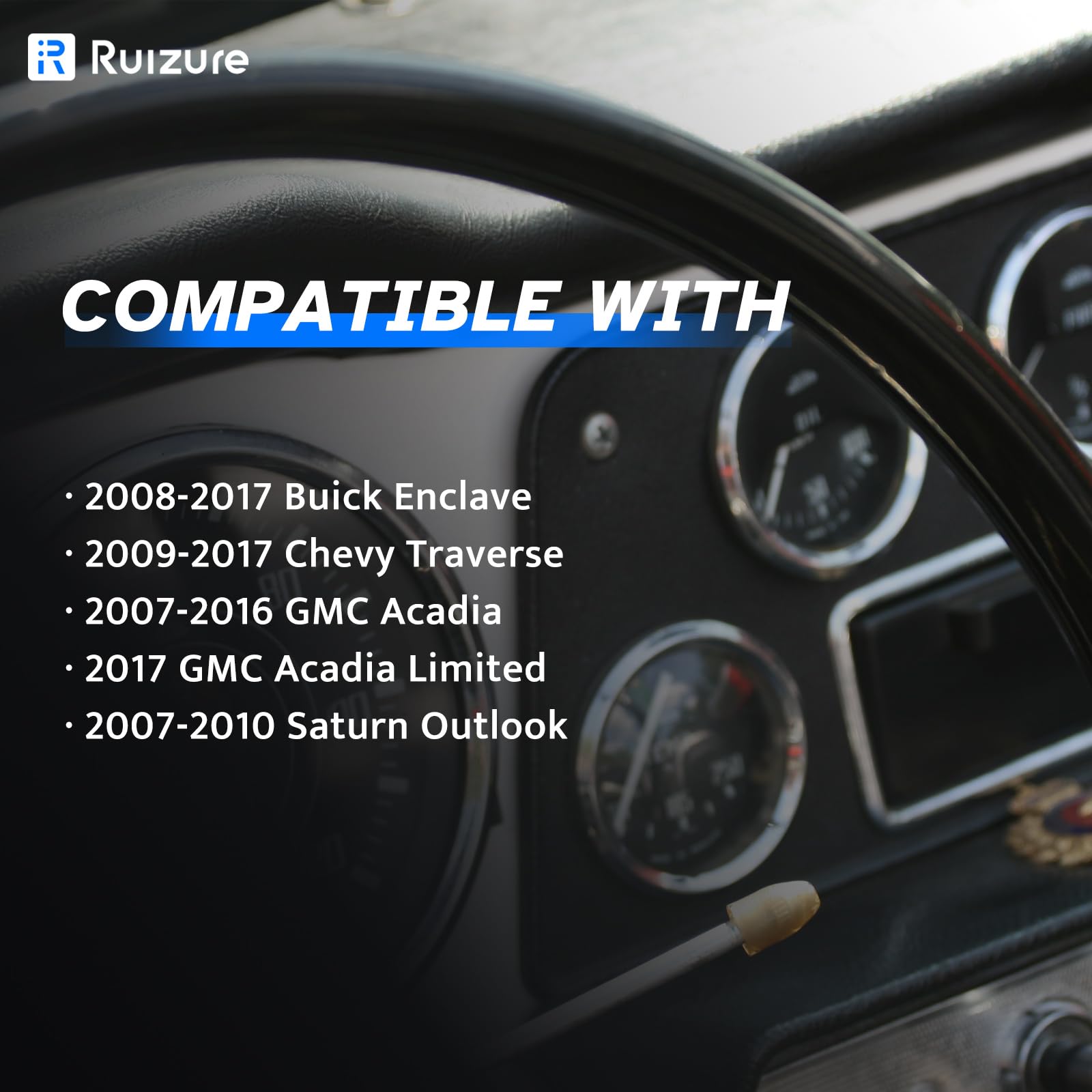 Ruizure rear ABS sensor right side for reliable wheel speed monitoring and anti-lock performance.