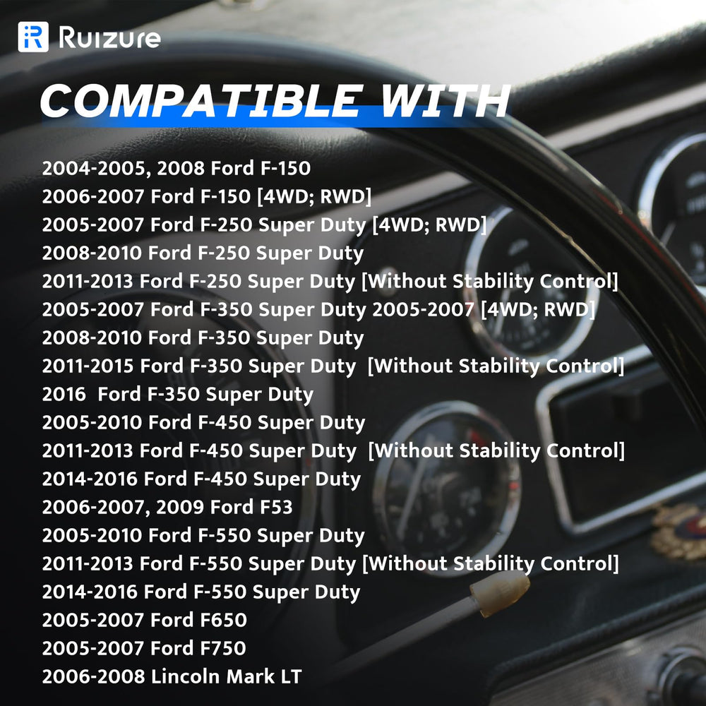Ruizure rear center ABS sensor for Ford F-250 Super Duty enhances wheel-speed signaling